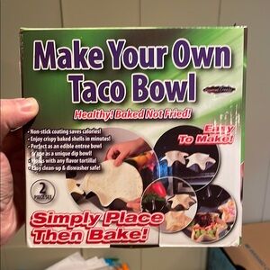 Make Your Own Taco Bowl Kit